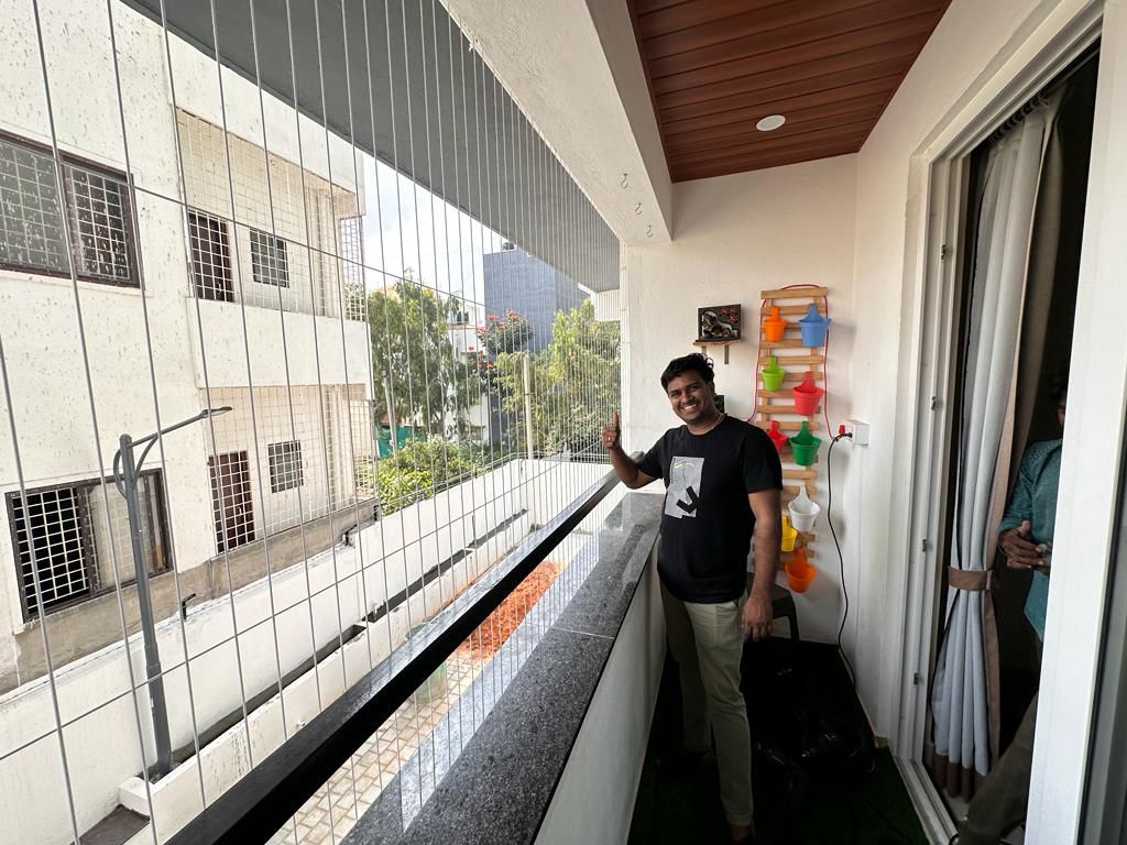 Invisible Grill for Balcony 8105654741